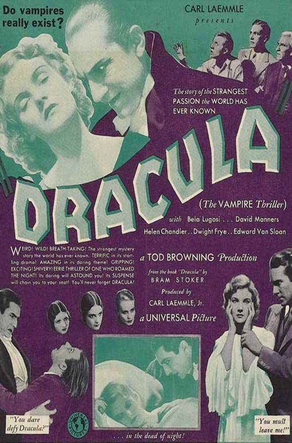 %22Dracula%22 (1931-Tod Browning) theatrical release poster