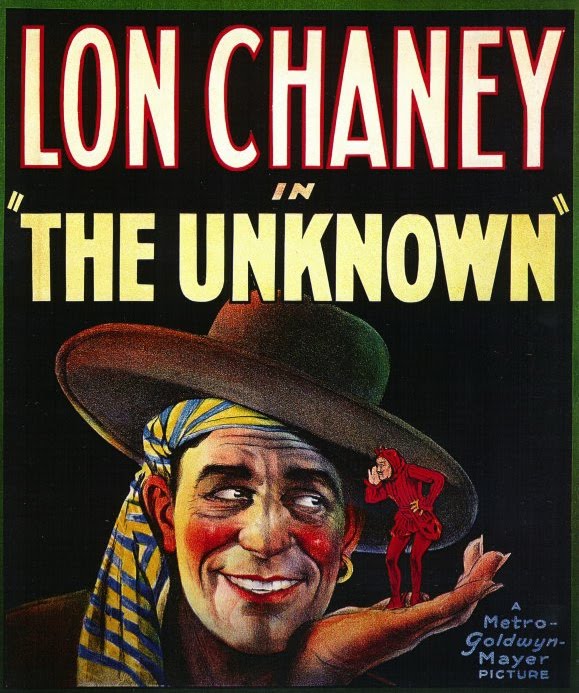 Tod Browning The Unknown 1927 poster