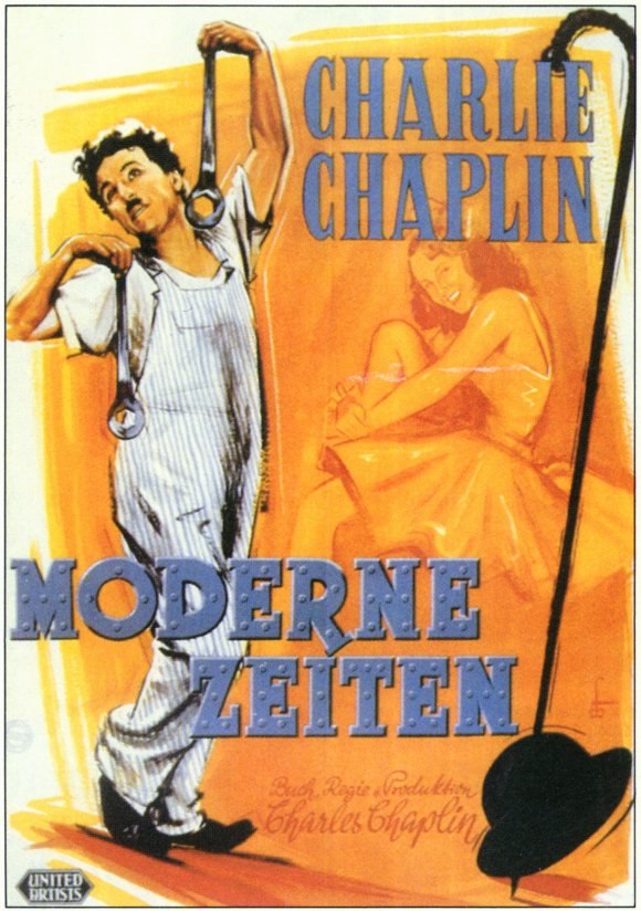Charlie Chaplin Modern Times poster