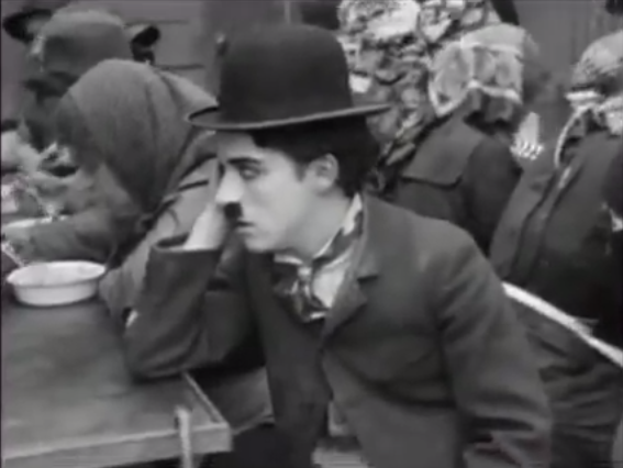 Chaplin in The Immigrant