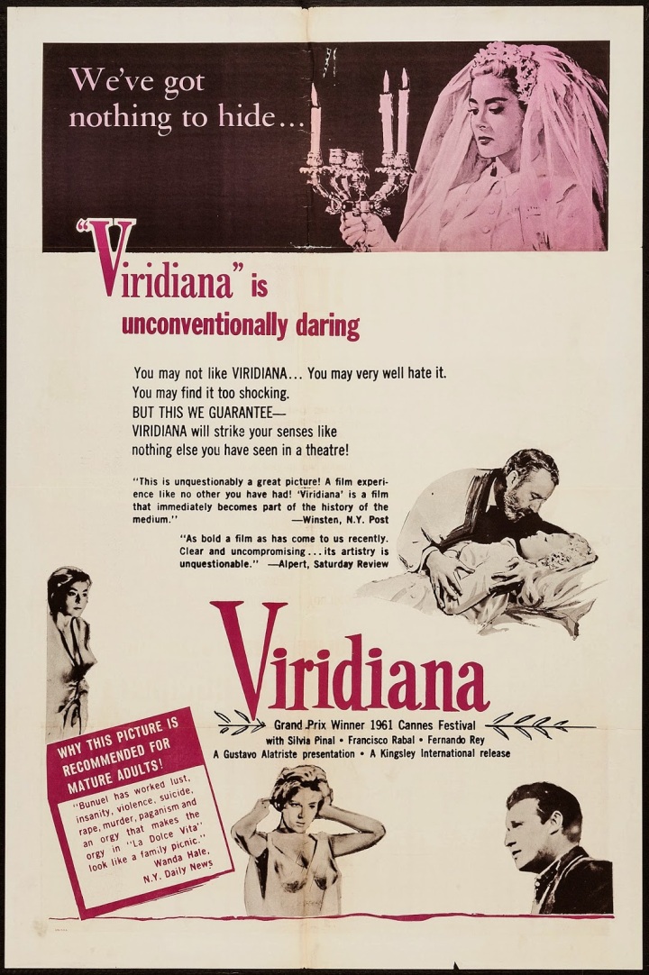 Viridana (1961) American poster