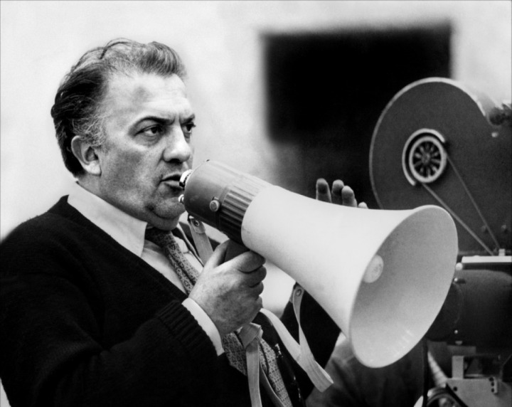 Fellini directing