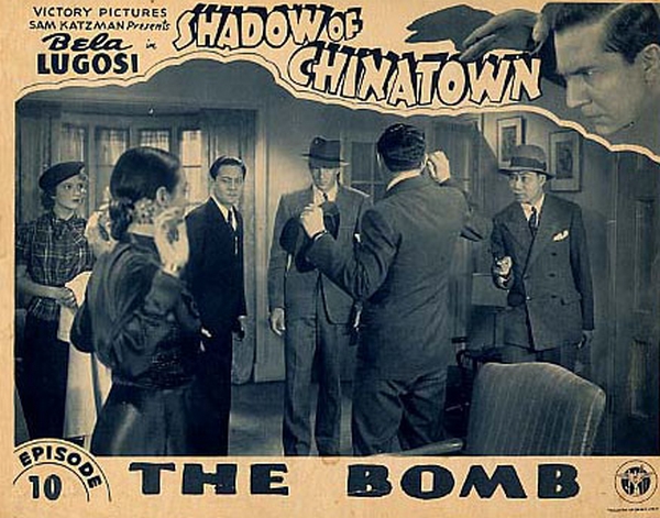 SHADOW OF CHINATOWN (1936) lobby card. Bela Lugosi.