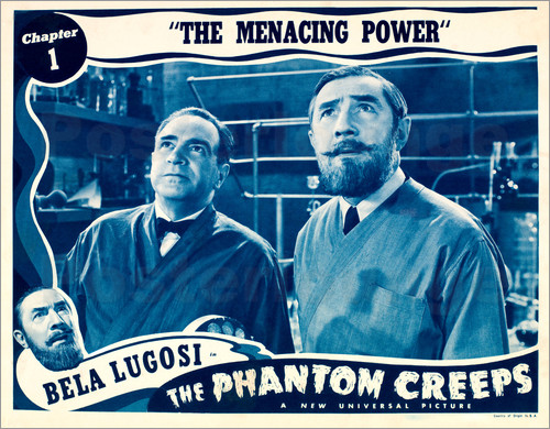 THE PHANOTM CREEPS. US Lobby card. Bela Lugosi
