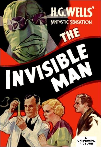 THE INVISIBLE MAN (1933 James Whale) poster