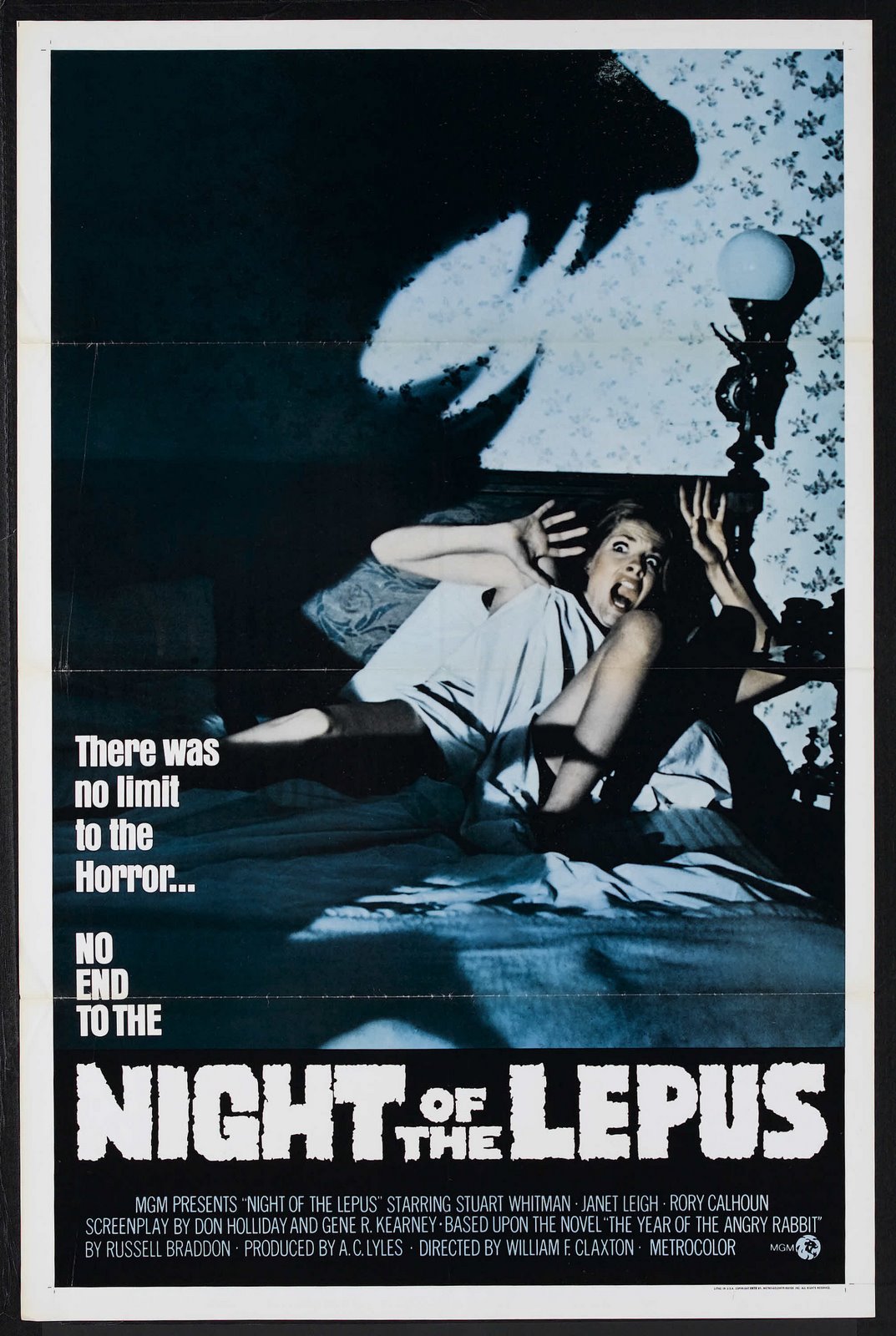 NIGHT OF THE LEPUS (1972) theatrical release poster