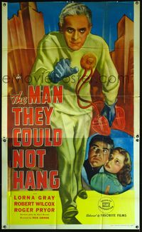 Boris Karloff The ManThey Could Not Hang 1939 poster