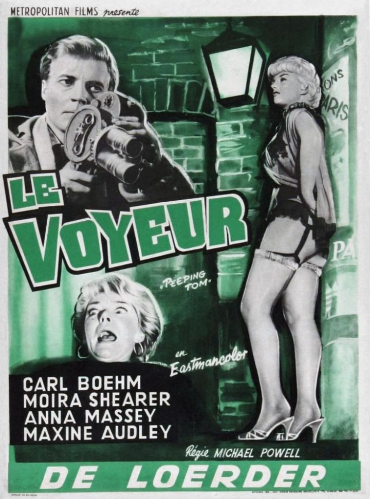 Peeping Tom (1960 Michale Powell) poster